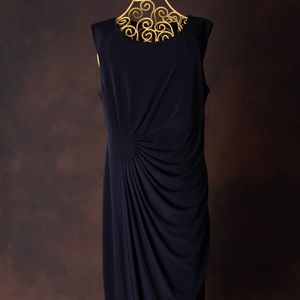 Navy Midi Dress